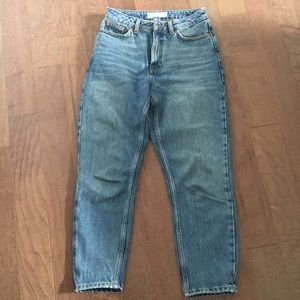 Top shop mom jean, high waisted